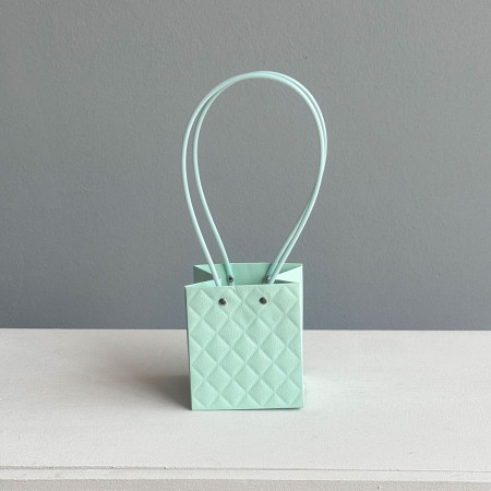 Сумочка JUBAG-Р6 c ромбиками (10 шт.) - Пастельно Зеленый